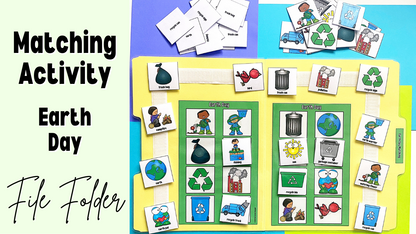 Matching File Folder Activities - MEGA BUNDLE