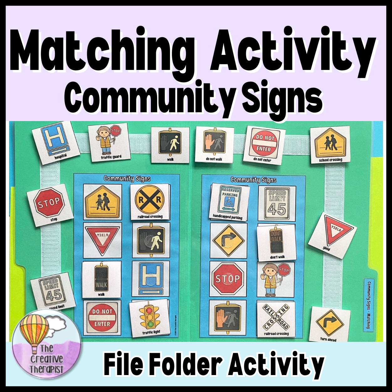 Matching File Folder Activities - MEGA BUNDLE