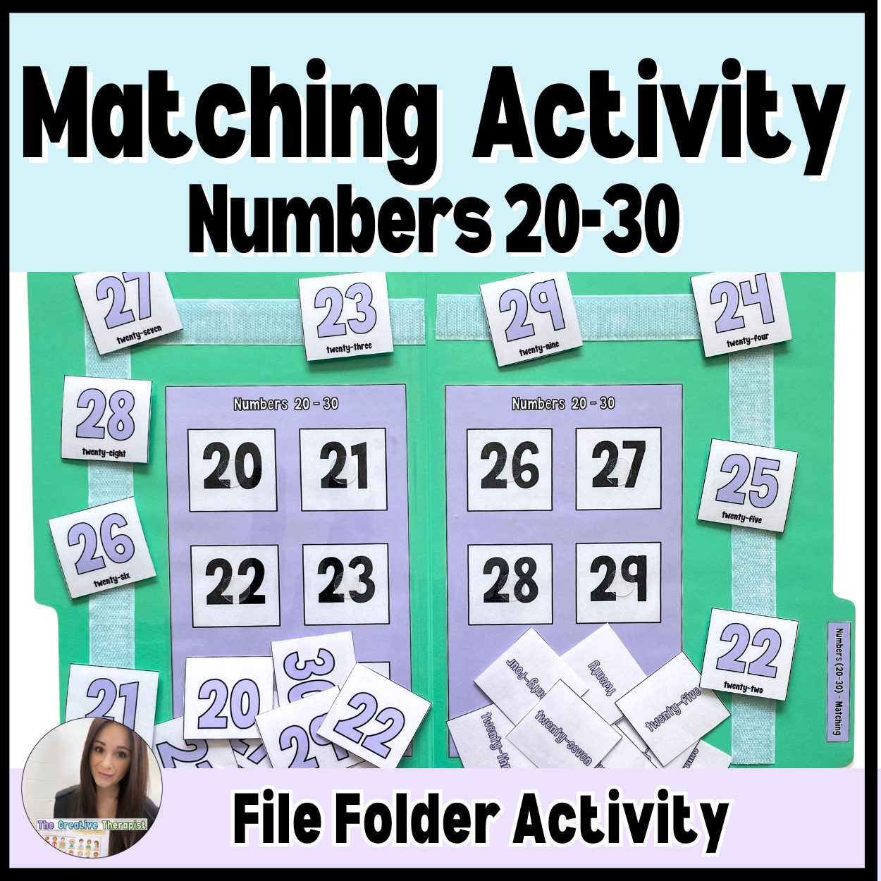 Matching File Folder Activities - MEGA BUNDLE