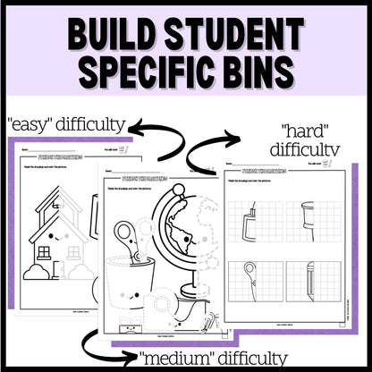 Back to School Early Finisher Busy Bin Activities