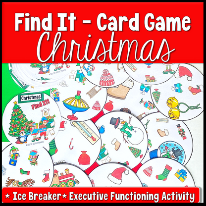 Christmas FIND IT Card Game