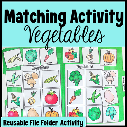 Matching File Folder Activities - MEGA BUNDLE